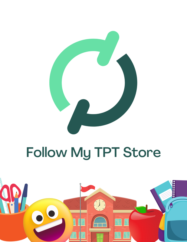 Follow My TpT Store