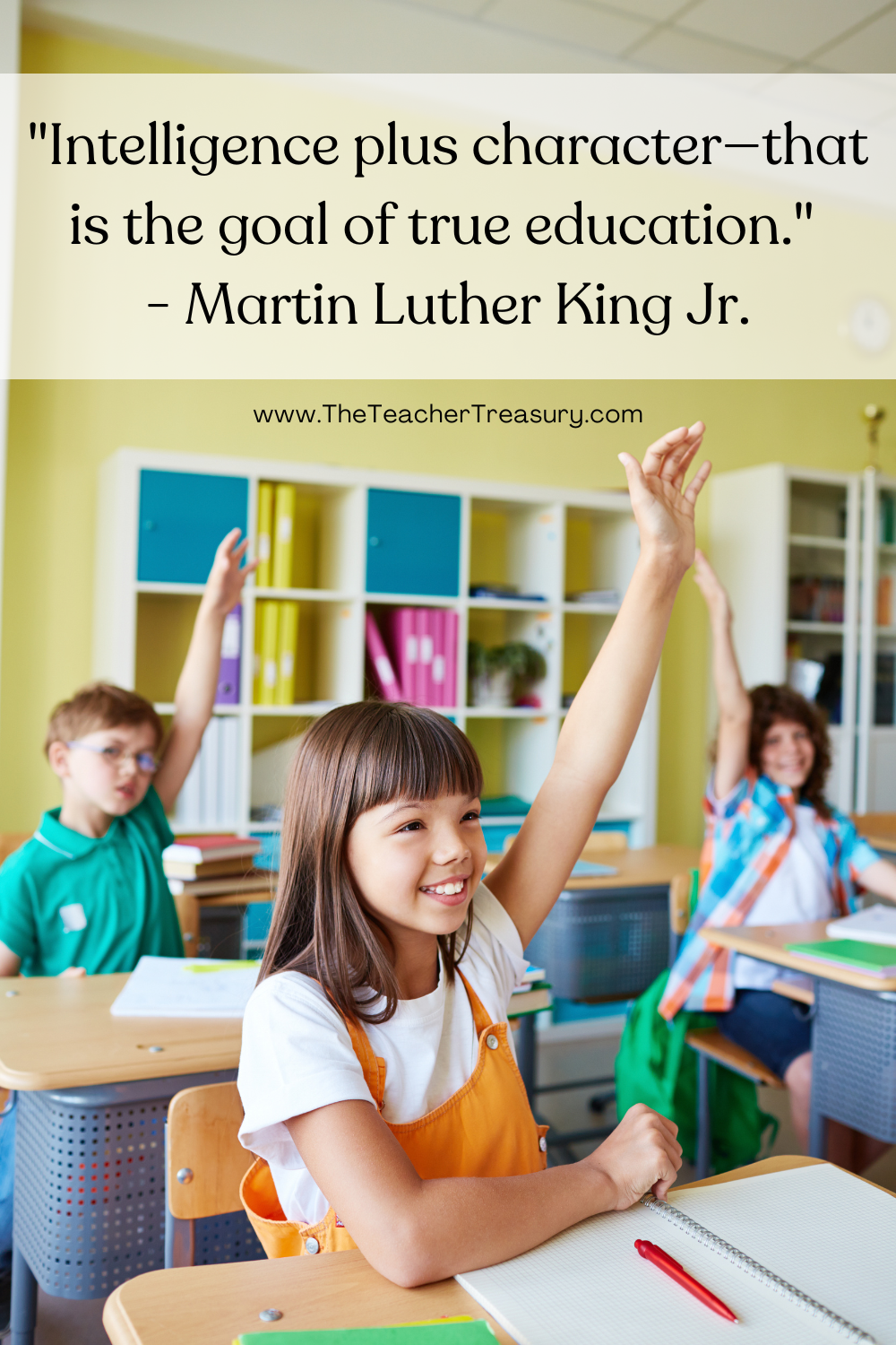 Intelligence plus character--that is the goal of true education. Martin Luther King Jr. 