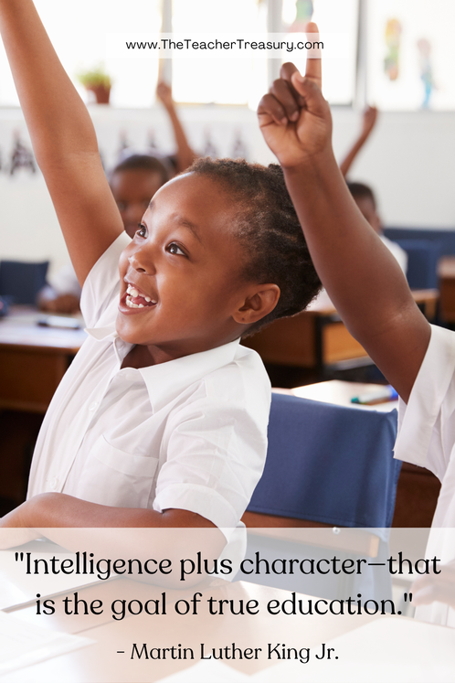 Intelligence plus character—that is the goal of true education. Martin Luther King Jr. 