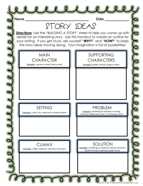 short story book layout